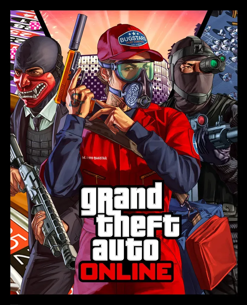Grand Theft Auto Online cover art