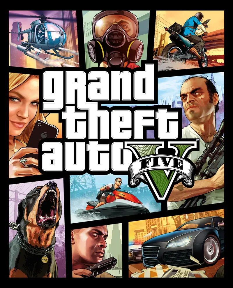 Grand Theft Auto V cover art