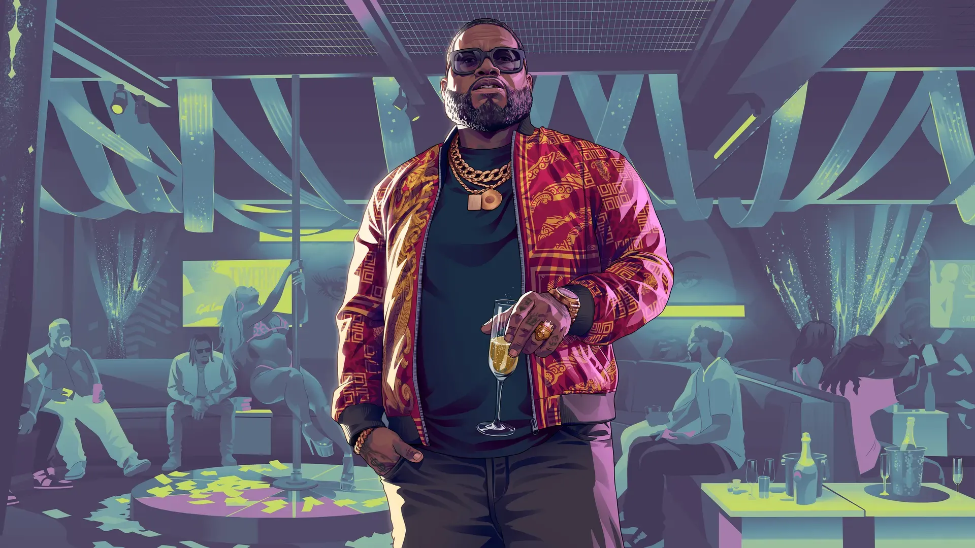 Official artwork of Boobie Ike in his club