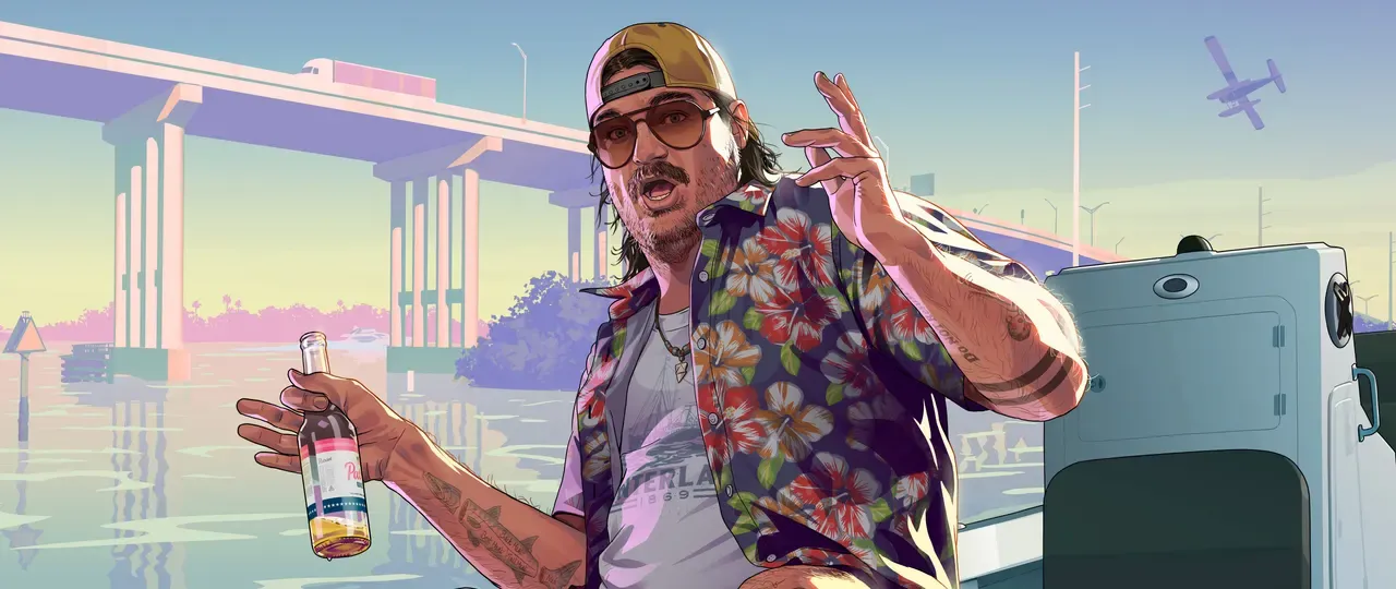 Cal Hampton, official GTA 6 Ultrawide wallpaper