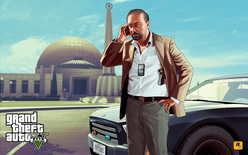 Dave Norton, official GTA Story mode wallpaper