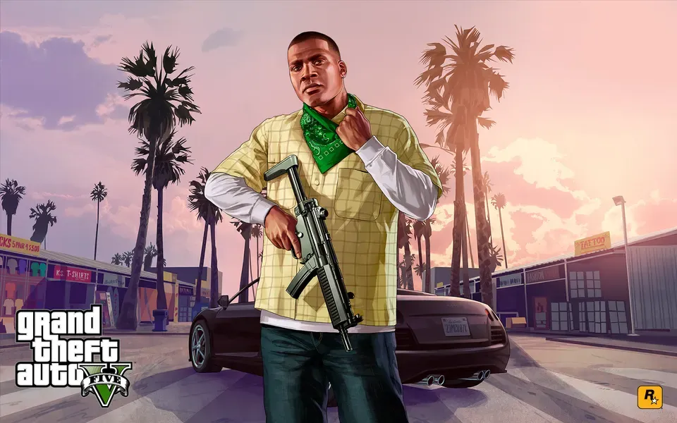Franklin 3, official GTA Story mode wallpaper