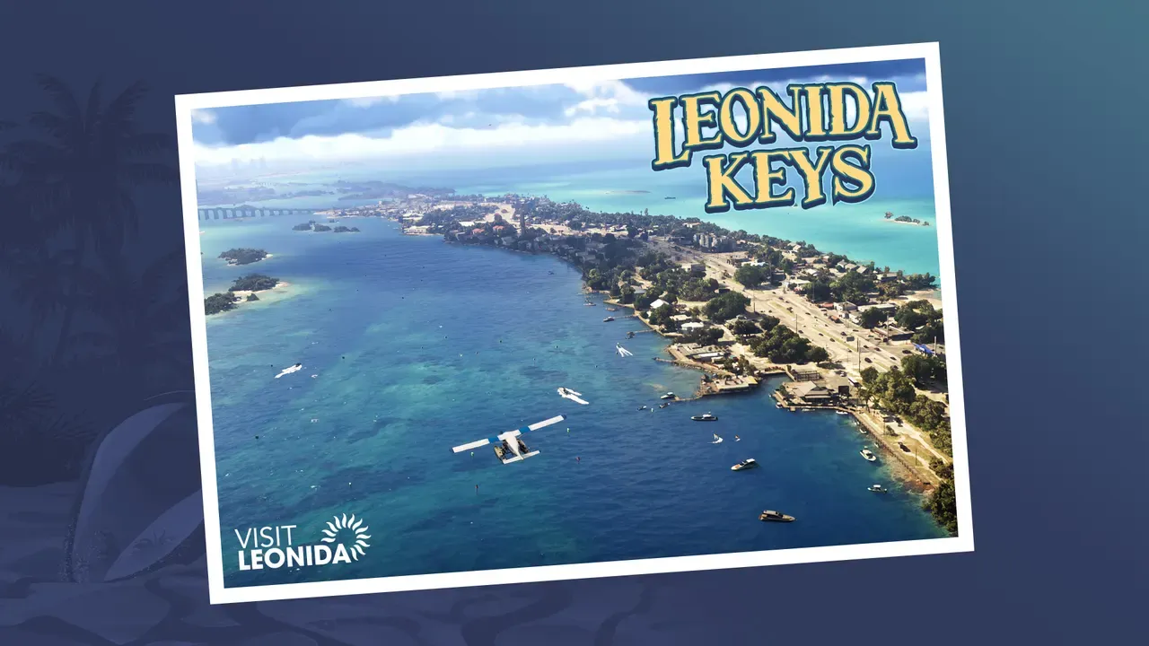 Leonida Keys Postcard official GTA 6 wallpaper
