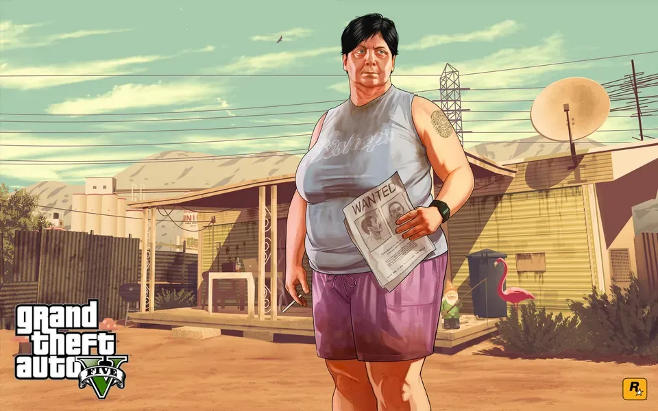 Maude, official GTA Story mode wallpaper