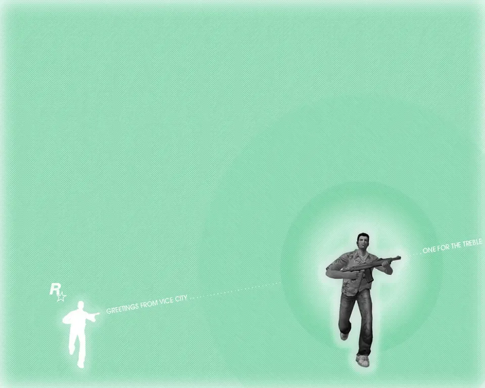 Persuasion (remix), official GTA Vice City wallpaper