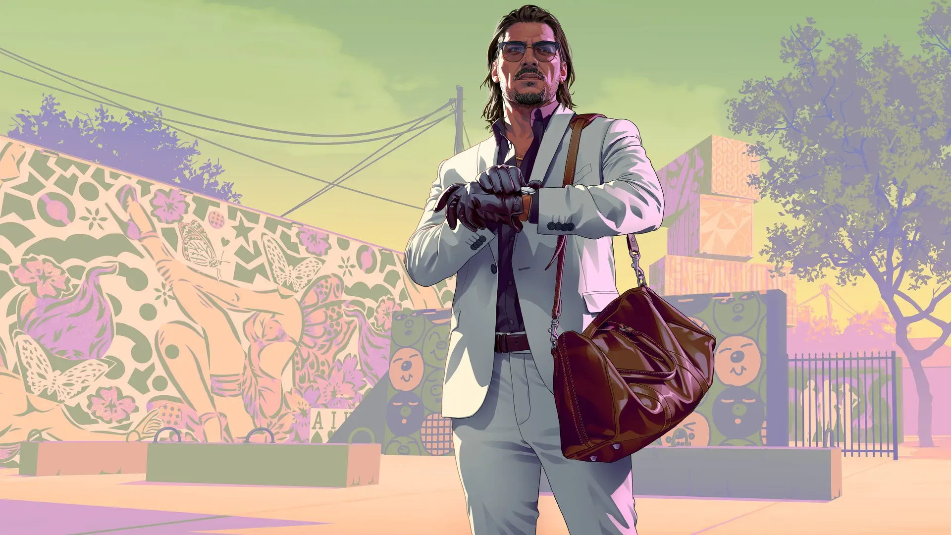 Official artwork of Raul Bautista holding a bag