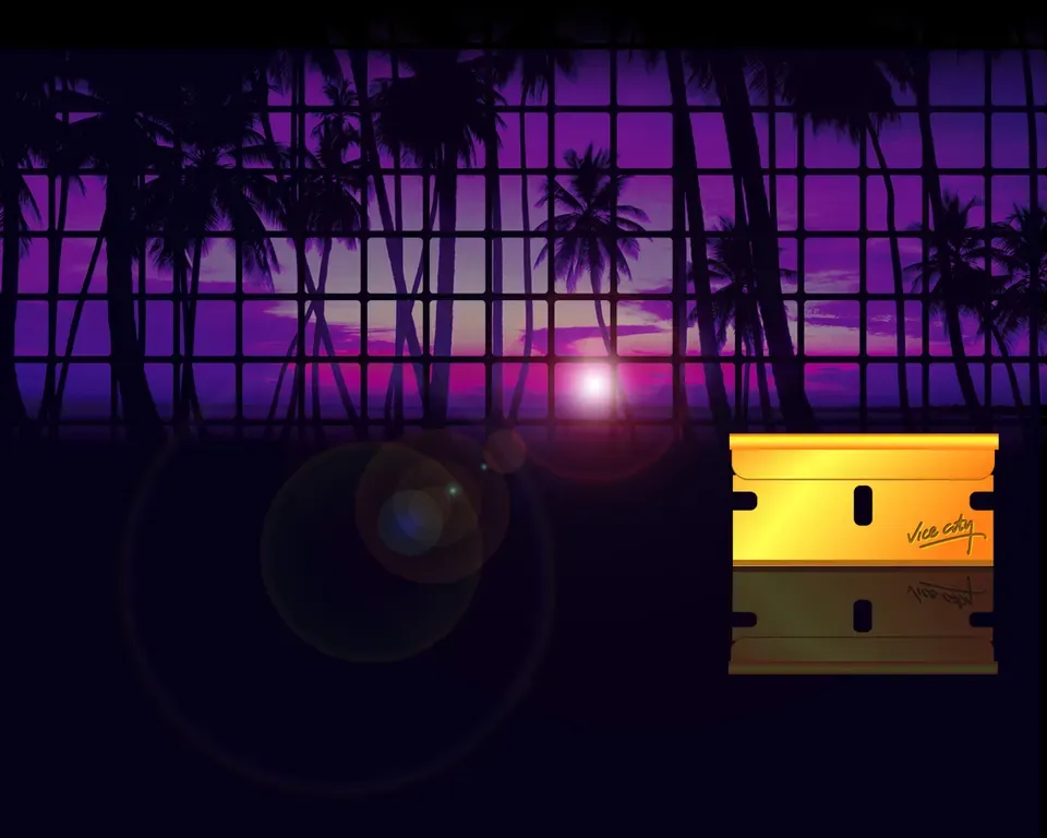 Razor (remix), official GTA Vice City wallpaper