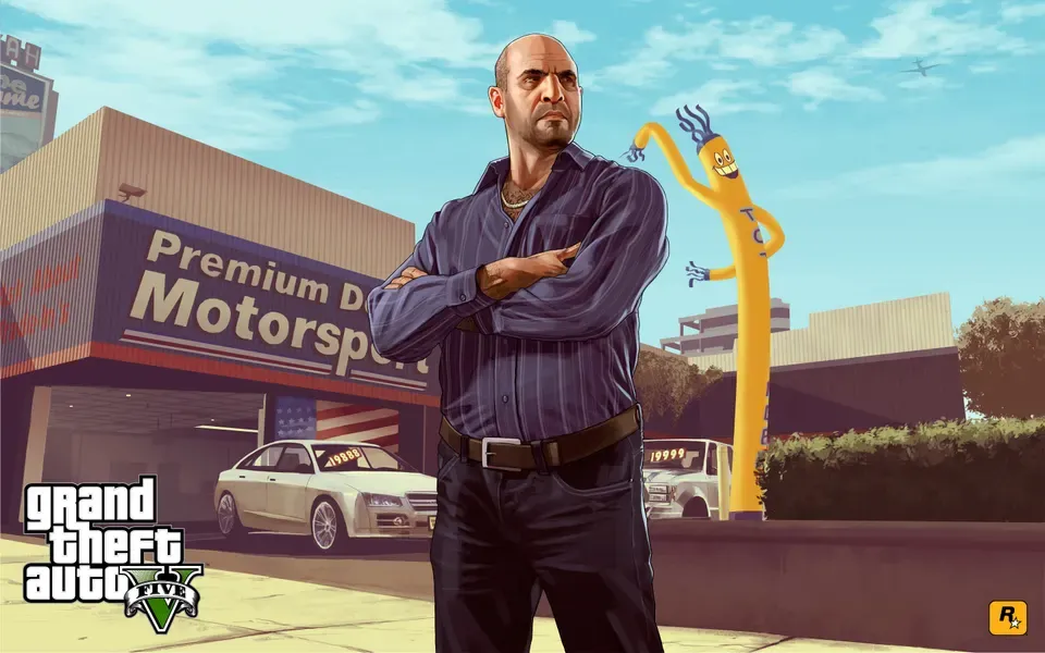 Simeon, official GTA Story mode wallpaper
