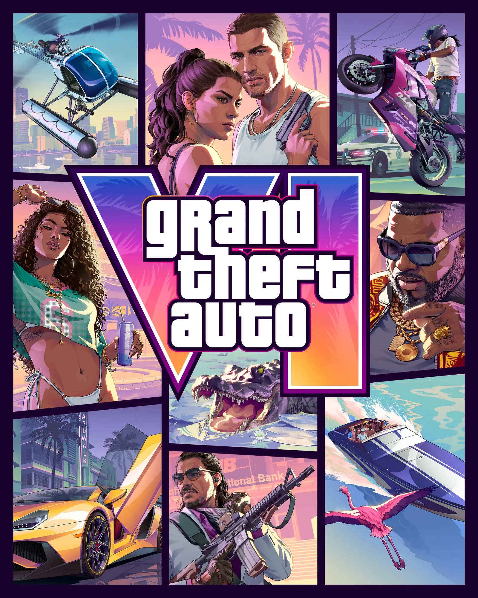 Official Grand Theft Auto VI Standard Edition cover art