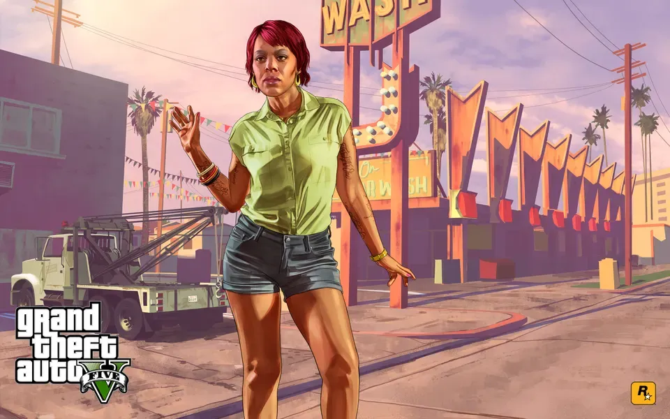 Tonya, official GTA Story mode wallpaper